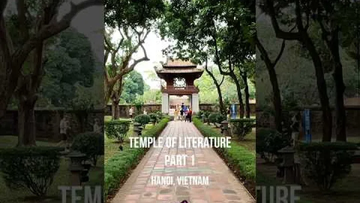 Preview image for the video "Temple of Literature in Hanoi | Vietnam Historic Landmark and Cultural Heritage #shorts #hanoi".
