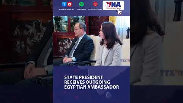 Preview image for the video "ประธานาธิบดีรับรองเอกอัครราชทูตอียิปต์ที่กำลังพ้นตำแหน่ง".