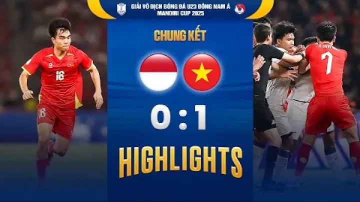 Preview image for the video "Final U23 Indonesia vs U23 Vietnam Kumpletong hat trick ng mga titulo | U23 Southeast Asian Championship 2025".