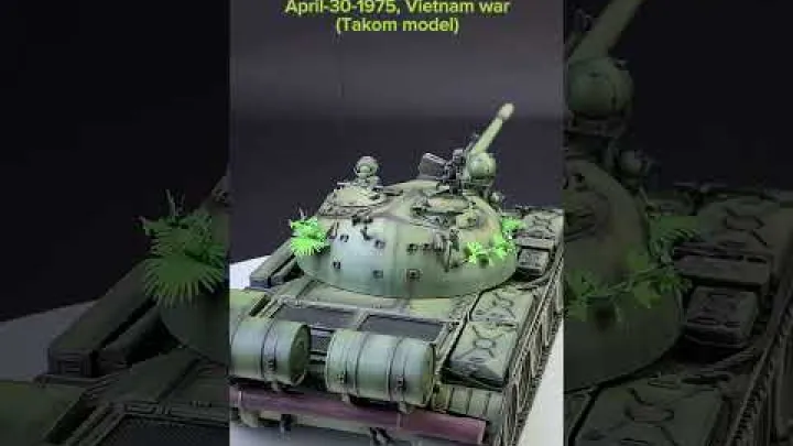 Preview image for the video "1/35 完成品 NVA T-54B 戦車 (Takom) 1975年4月30日 ベトナム戦争終結の日".