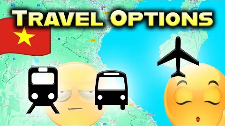 Preview image for the video "Celojums Vjetnama: no Hanoi uz Da Nang ar vilcienu autobusu vai lidmasinu? 🇻🇳 Vjetnamas ceļvedis".