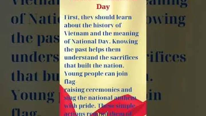 Preview image for the video "இளைஞர்கள் மற்றும் வியட்நாம் தேசிய நாள்".