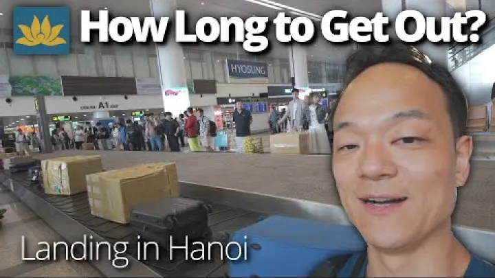 Preview image for the video "Mwongozo wa Uwanja wa Ndege wa Hanoi | Inachukua muda gani? Kutoka kutua hadi kupitishwa na forodha | Uwanja wa Ndege wa Kimataifa Noi Bai Hanoi".