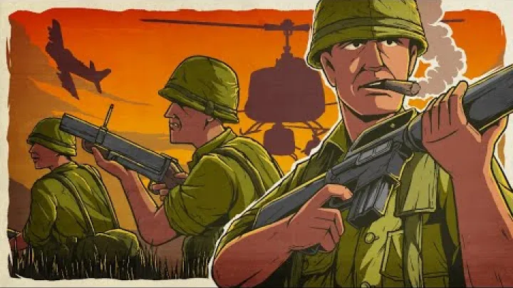 Preview image for the video "First Battle of Vietnam Ia Drang Animated History".