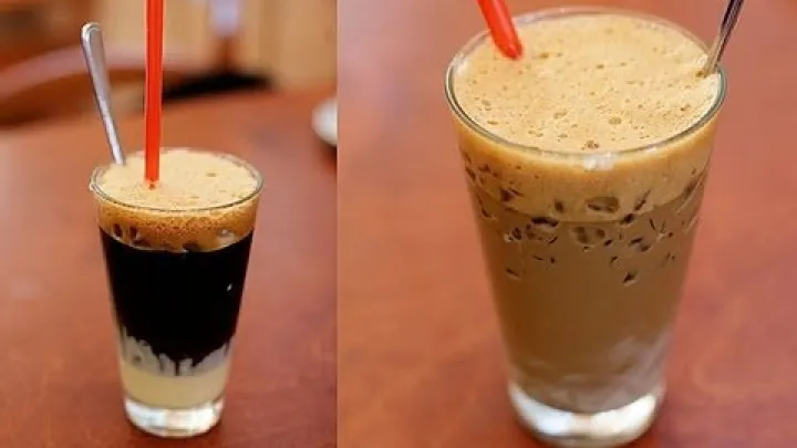 Preview image for the video "Paano gumawa ng Vietnamese coffee - Ca phe sua da | Helens Recipes".