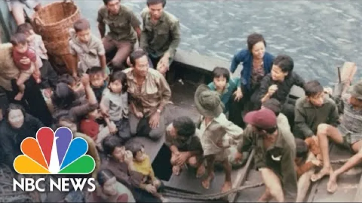 Preview image for the video "Como um marinheiro reencontrou refugiados vietnamitas que resgatou depois da queda de Saigon".