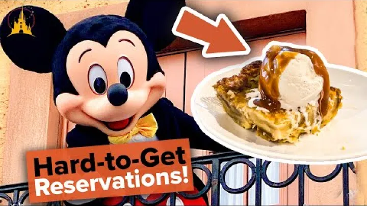 Preview image for the video "How to snag difficult dining reservations at Disney World".