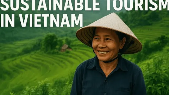 Preview image for the video "Zrownowazony turystyka w Wietnamie 🇻🇳 | Przyszlosc ekologicznych podrozy | Dokument podróżniczy 4K✨".