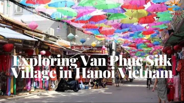 Preview image for the video "Exploring Van Phuc Silk Village near Hanoi Vietnam Tour".