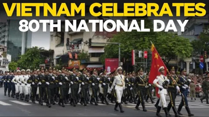 Preview image for the video "நேரலை பாருங்கள்: வியட்நாம் 80வது தேசிய நாளை இராணுவ பராதி மற்றும் தீபாட்டியுடன் கொண்டாடுகிறது | ஹனாய் நேரலை | TN".