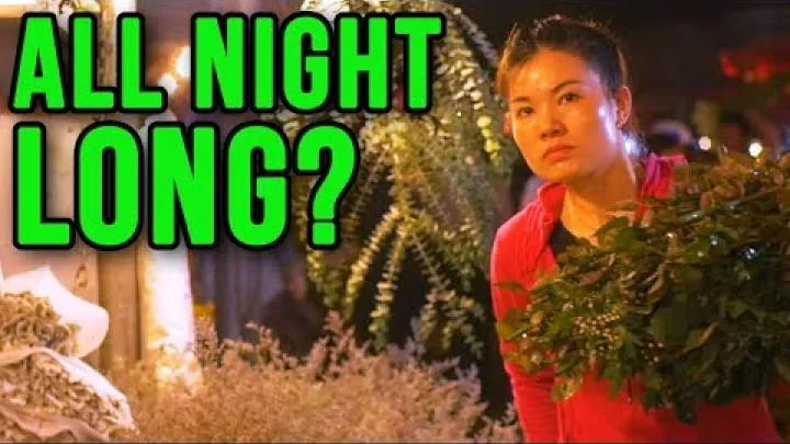 Preview image for the video "They Sell Flowers ONLY AT NIGHT - Hanoi Flower Market".