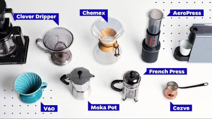 Preview image for the video "Mga paraan ng paggawa ng kape French Press vs Pour Over vs AeroPress at iba pa".