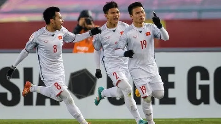 Preview image for the video "Qatar 2-2 Vietnam (AFC U23 Championship 2018: Semifinal)".
