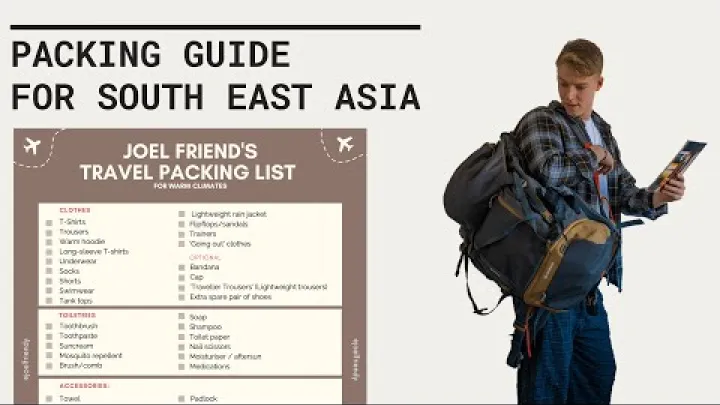Preview image for the video "Packing Guide for South East Asia // FREE PACKING LIST DOWNLOAD".