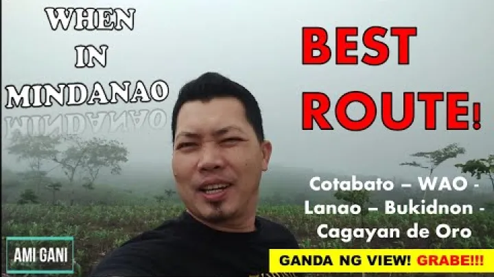 Preview image for the video "Unterwegs in Mindanao - Beste Route - North Cotabato - WAO - Bukidnon - Cagayan de Oro".