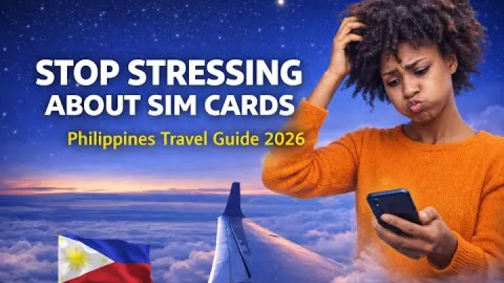 Preview image for the video "Přestaňte se stresovat kvůli SIM kartám na Filipínách 🇵🇭 | Globe vs. Smart | Cestovatelský průvodce 2025".