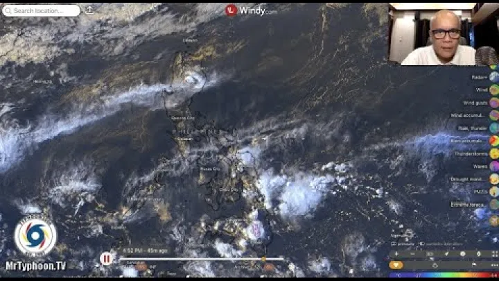 Preview image for the video "Aktualizacja 10-13 kwietnia 2025 r.: Gorąca i sucha pora trwa nadal z przelotnymi burzami, zwłaszcza nad południowymi Filipinami.".