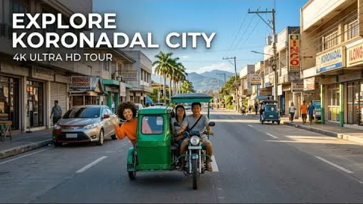 Preview image for the video "تور پیاده‌روی 4K در شهر کورونادال 🇵🇭 | کاوش در شهری زیبا در فیلیپین".