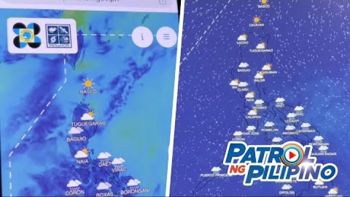Preview image for the video "Autorski interaktywny tracker pogody PAGASA, jak go sprawdzić? | Patrol ng Pilipino".