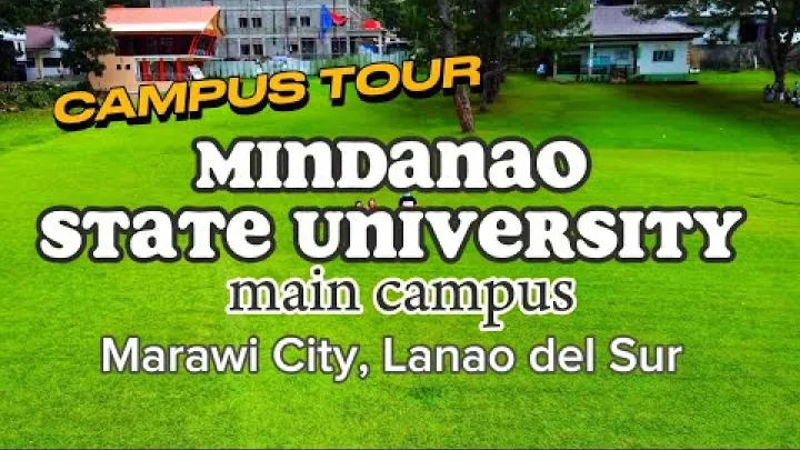 Preview image for the video "Campus principale della Mindanao State University (MSU). TOUR DEL CAMPUS. Marawi".