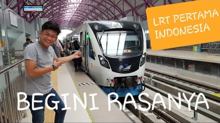 Preview image for the video "برای اولین بار در اندونزی! ال‌آر‌تی پالم‌بانگ | قطار فرودگاه سلطان محمود بدرالدین دوم به شهر".
