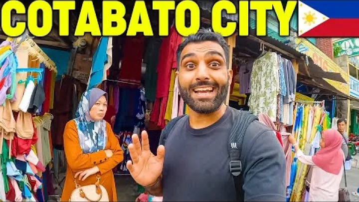Preview image for the video "Objevování Cotabato City, Mindanao, Filipíny (Je to bezpečné?)".