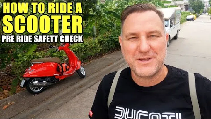 Preview image for the video "Tjek før kørsel i realtid | Se mig gøre det | Scooter-grundlæggende del 11".