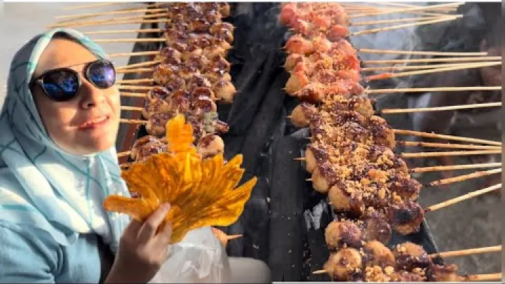 Preview image for the video "غذای خیابانی اولی لئو در باندا آسه | غذاهای خوشمزه و منحصربه‌فرد!!".