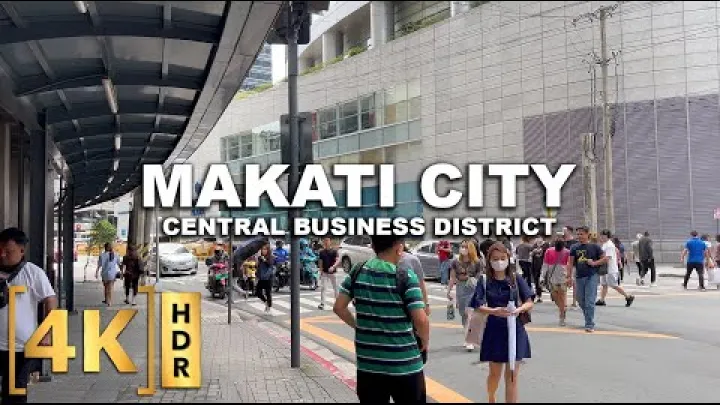 Preview image for the video "Gåtur i Makatis centrale forretningsdistrikt | Ayala, Salcedo, Legazpi | Filippinerne".