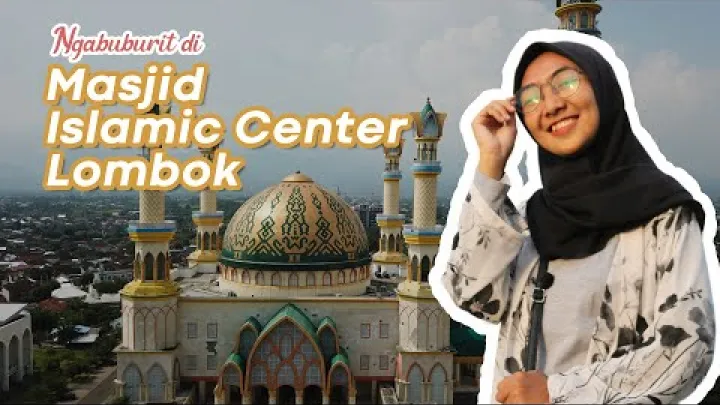 Preview image for the video "Den storslåede religiøse turisme ved Hubbul Wathan Islamic Center-moskeen, Nusa Tenggara!".