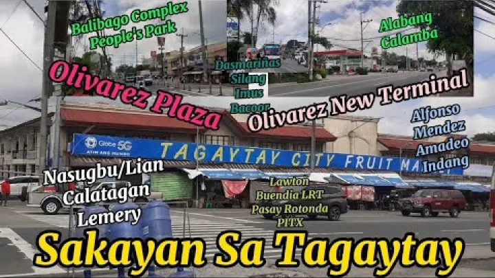 Preview image for the video "Průvodce pro cestující v Tagaytay: Cesta do Batangas, Laguny, oblasti Metro Manila a dalších částí Cavite".