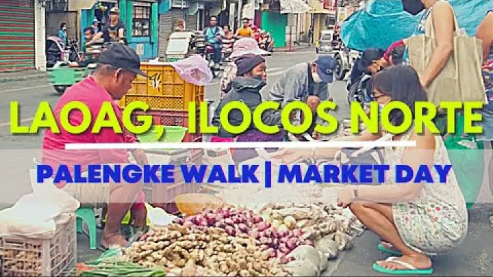 Preview image for the video "Markedsdag i Laoag | Gåtur på markedet | Madpriser | Ilocos Norte".