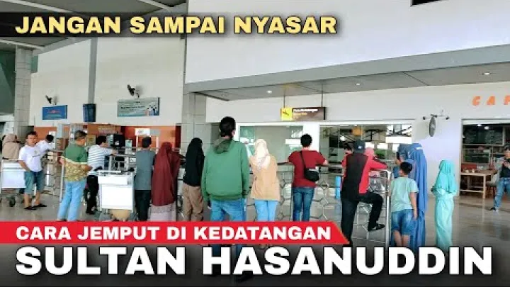 Preview image for the video "JAK VYZVEDNOUT NA LETIŠTI SULTAN HASANUDDIN V MAKASSAR – NEJNOVĚJŠÍ – Cak Hanto".