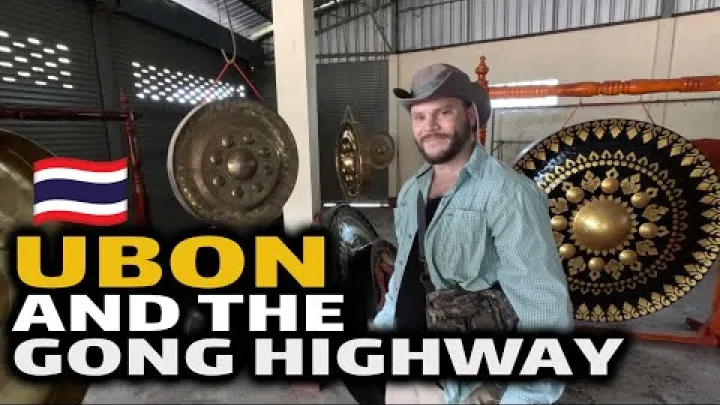 Preview image for the video "Ubon Ratchathani, Tajlandia i Autostrada Gongów!".