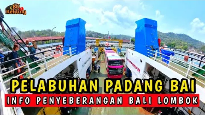 Preview image for the video "PŘÍSTAV PADANG BAI BALI, INDONÉSIE | TRAJEKT Z PADANG BAI BALI DO LEMBAR LOMBOK, NUSA TENGGARA".