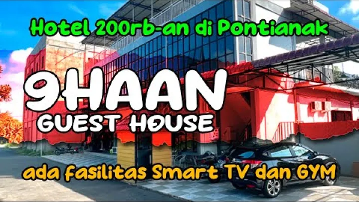 Preview image for the video "مهمان‌خانه 9HAAN - هتل ارزان در پونتیانک - حدود ۲۰۰ هزار روپیه - تلویزیون هوشمند، نتفلیکس و باشگاه - نزدیک به دانشگاه تانجونگ‌پورا (UNTAN)".