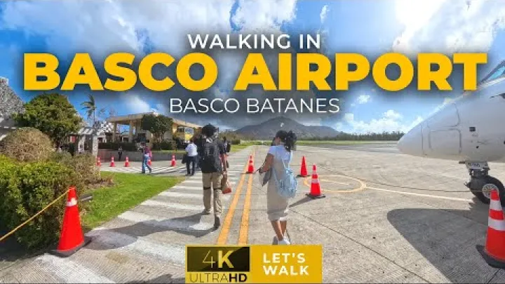 Preview image for the video "Rundgang am Flughafen Basco | Abflug- und Ankunftsbereiche am Flughafen Batanes 2024".