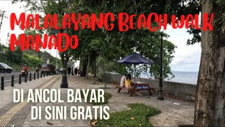 Preview image for the video "Pláž Malalayang / Malalayang Beach Walk Manado".
