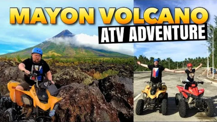 Preview image for the video "EPICKÉ dobrodružství na čtyřkolkách u sopky Mayon v Legazpi, Albay 🇵🇭".