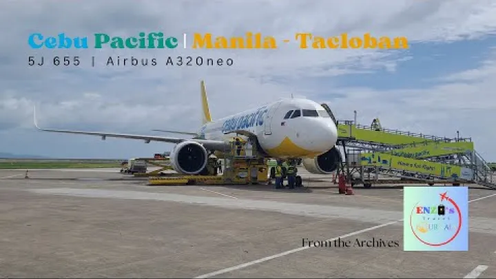Preview image for the video "ОТ АРХИВИТЕ: @Cebupacificair A320neo от Манила до Таклобан | Пътни дневници на Енцо".