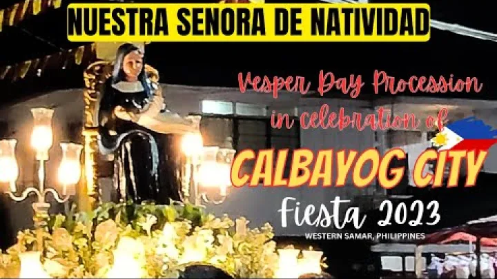 Preview image for the video "在卡爾巴由格市慶祝聖母瑪利亞誕辰 | 東米沙鄢, 菲律賓 🇵🇭".
