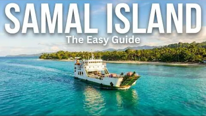 Preview image for the video "Guide til færgen til Samal: Sådan kommer du dertil billigt og nemt fra Davao-regionen".