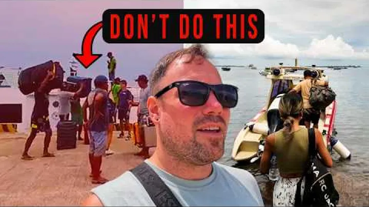 Preview image for the video "Z Lomboku na Gili T: Vyhněte se podvodům a ušetřete 2 hodiny (průvodce rychlým člunem v Indonésii, Nusa Tenggara)".