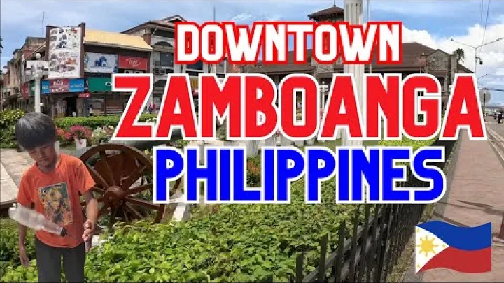 Preview image for the video "Pěší prohlídka centra města Zamboanga – Filipíny".