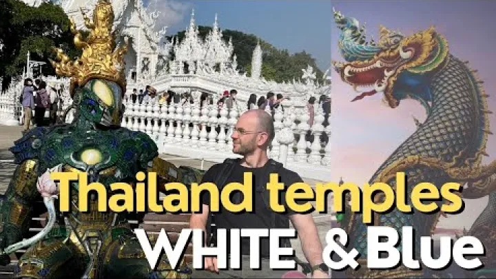 Preview image for the video "Chiang Rai'nin Muhteşem Harikaları | Beyaz ve Mavi Tapınaklar".
