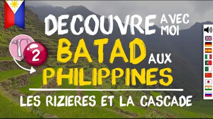 Preview image for the video "120- Batad, Filipíny | Objevte se mnou vodopády Tappiya Falls".