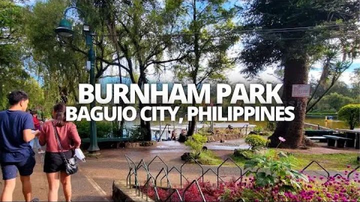 Preview image for the video "برنہم پارک، باگیؤ، فلپائن میں واکنگ ٹور #burnhampark #baguio #baguiocity".