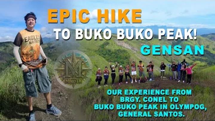 Preview image for the video "Epická túra na vrchol Buko Buko | Balakayo, Barangay Olympog | Dobrodružství v General Santos".