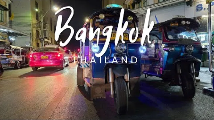 Preview image for the video "خیابان خائو سان در شب — دیوانه‌وارترین پیاده‌روی خیابانی در بانکوک! 🌃🇹🇭".