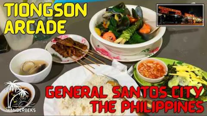 Preview image for the video "Bohatství moře v Tiongson Arcade | General Santos, Soccsksargen, Filipíny".